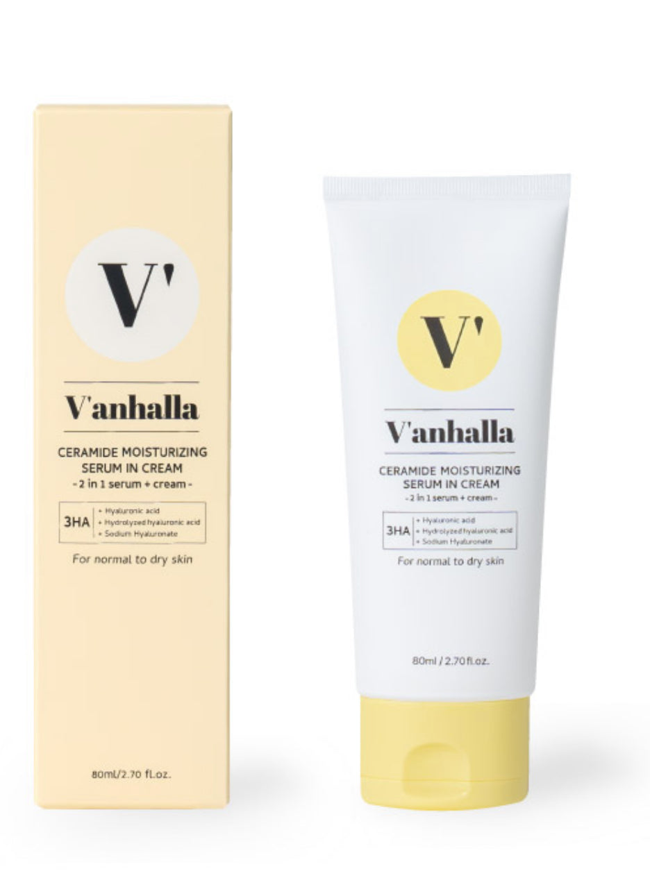 Vanhalla Ceramide Moisturising Serum In Cream (x5) (Pre-Order)