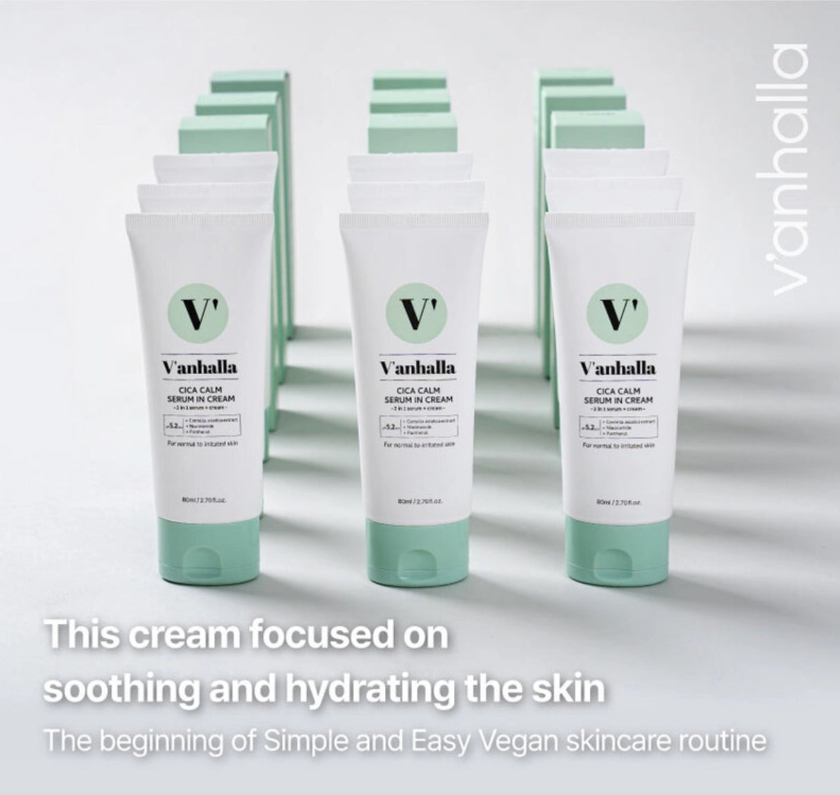 Vanhalla Cica Calm Serum In Cream (x5) (Pre-Order)