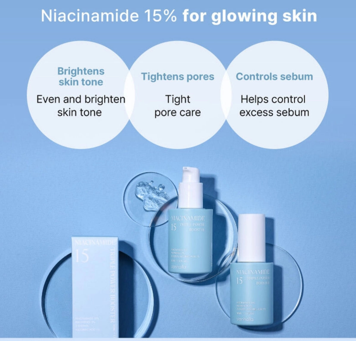 Vanhalla Niacinamide 15 Triple Booster (x5) (Pre-Order)