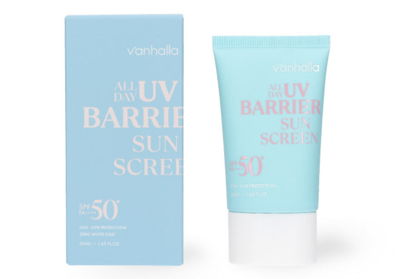 Vanhalla All Day UV Barrier Sunscreen SPF50 (x5) (Pre-Order)