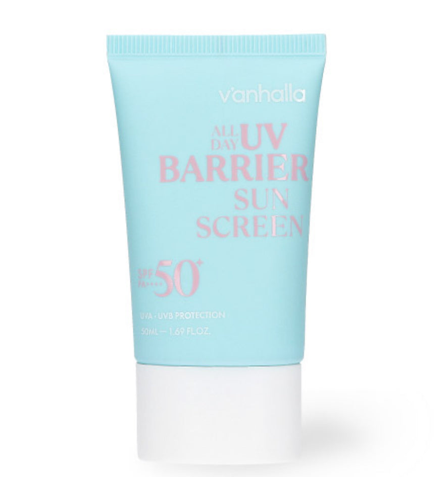 Vanhalla All Day UV Barrier Sunscreen SPF50 (x5) (Pre-Order)