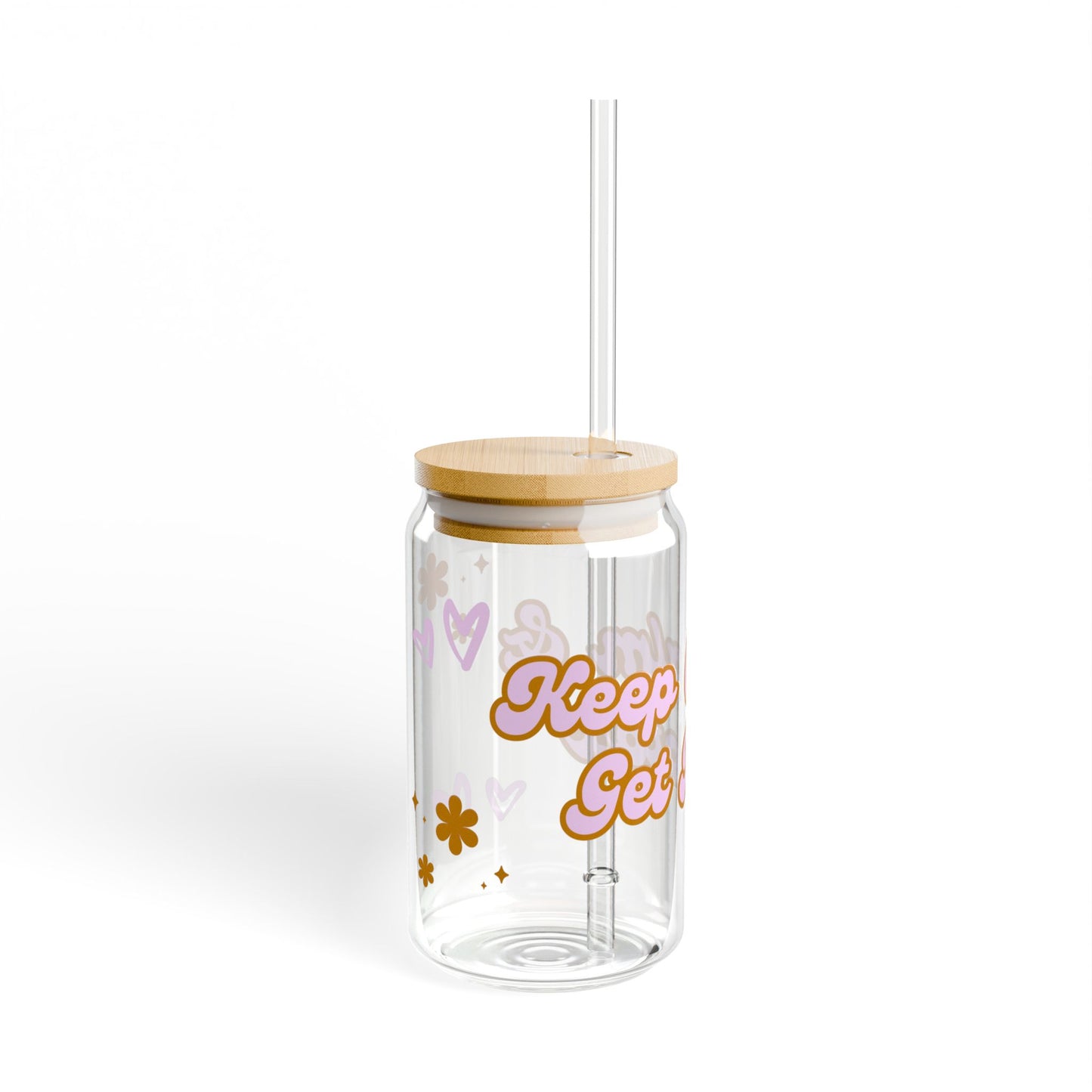 Sipper Glass - 16oz - Keep Calm & Get Botox