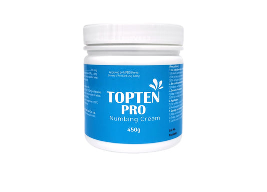 Topten Pro Numbing Cream 450g