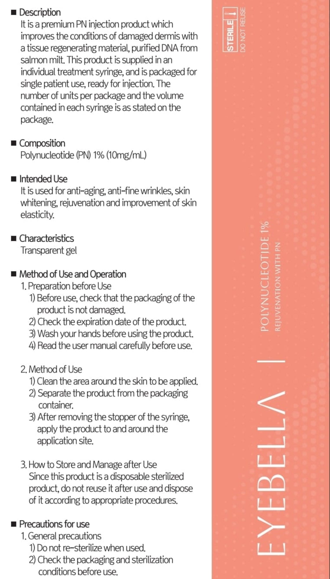 Eyebella 1x2ml (x3 Boxes, Pre-Order)